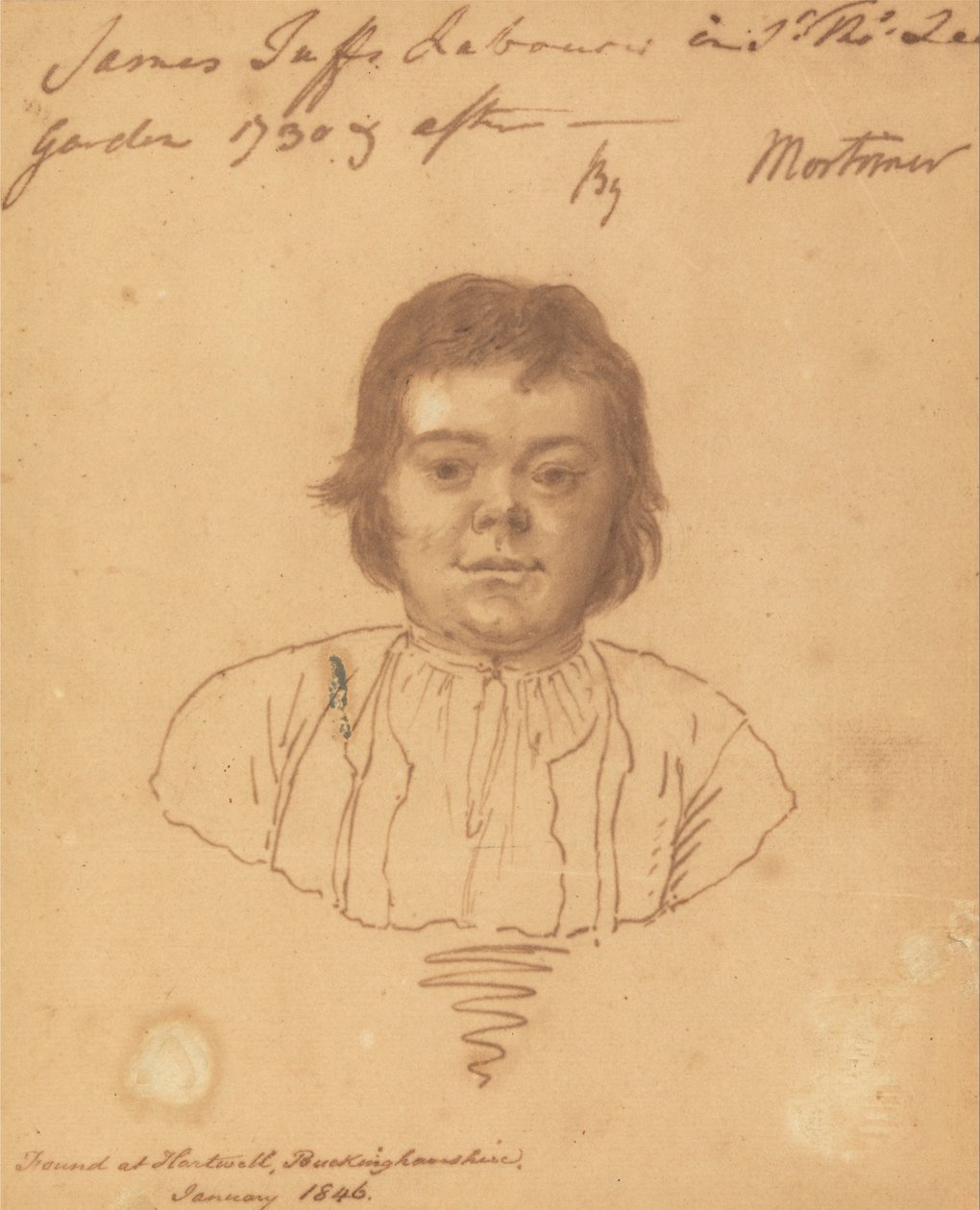 Portret van James Tuffs door John Hamilton Mortimer