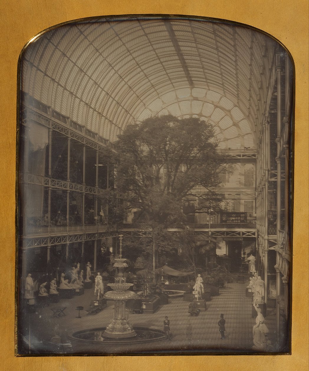 Het Crystal Palace in Hyde Park, Londen door John Jabez Edwin Paisley Mayall