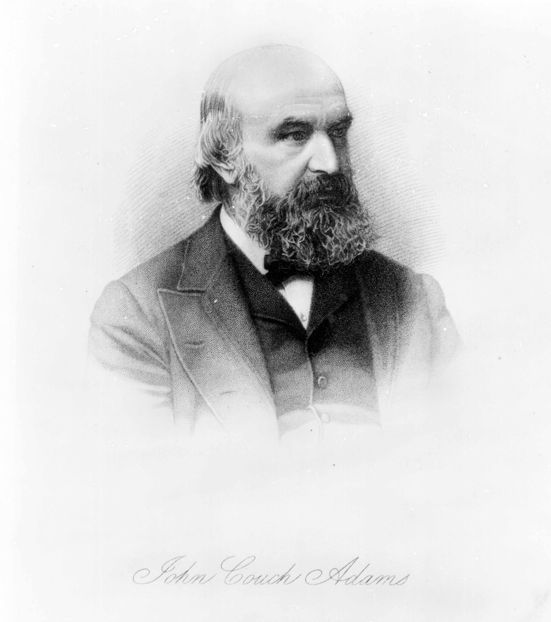 John Couch Adams, gegraveerd door George J. Stodart door John Jabez Edwin Paisley Mayall