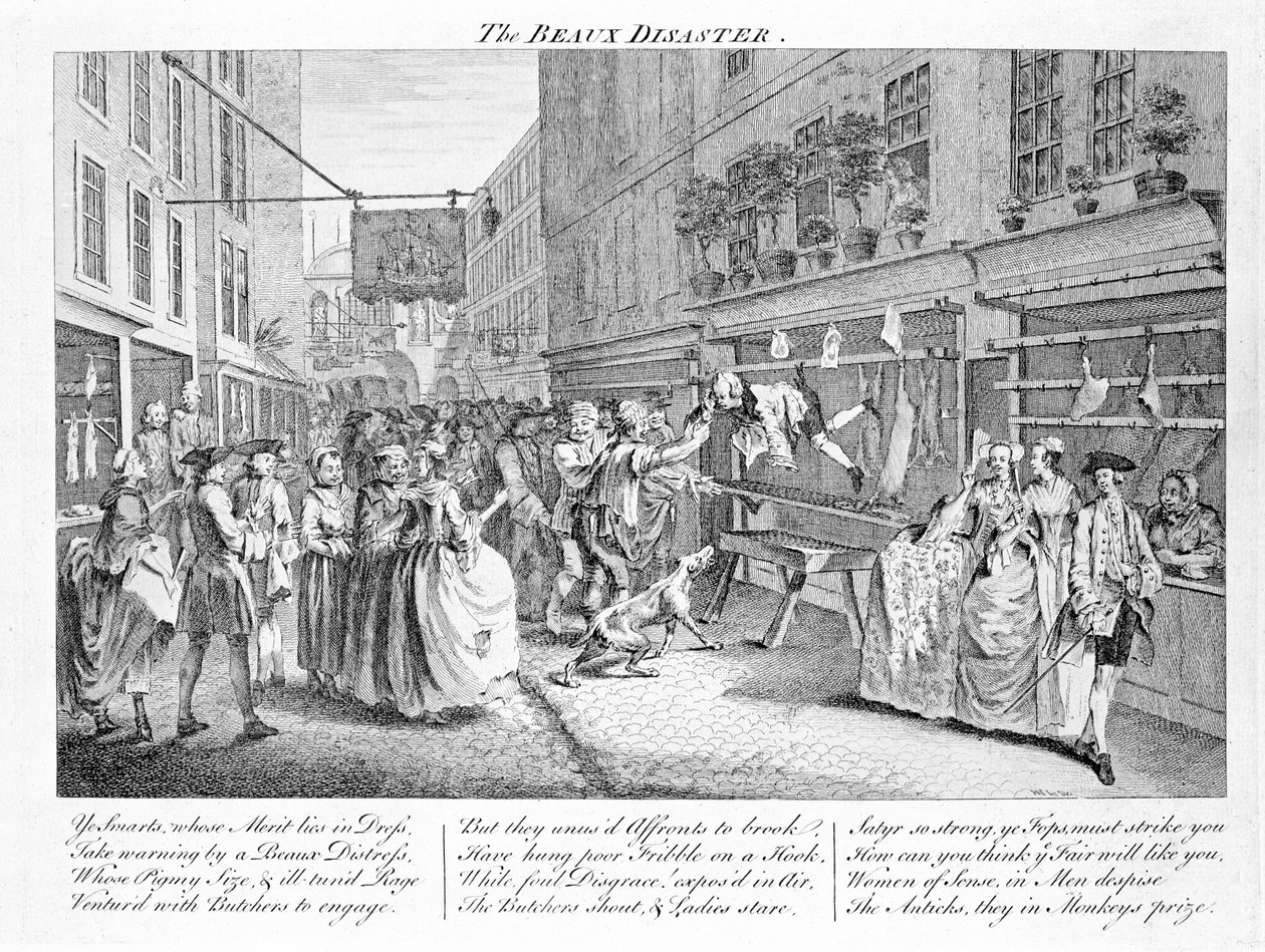 De beaux ramp, 1747 door John June