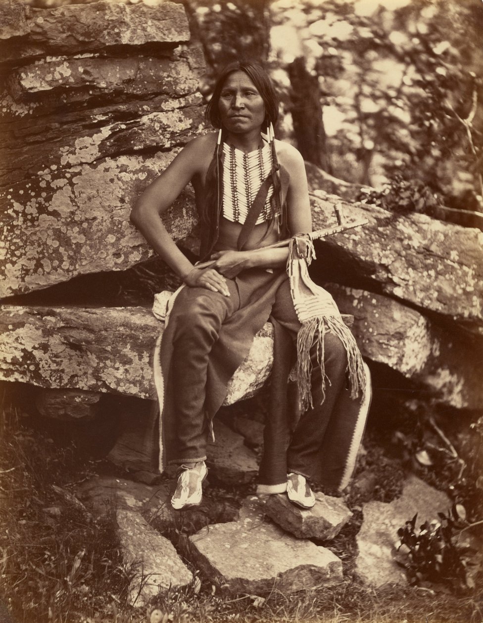 Kleine Beer, Cheyenne door John K. Hillers