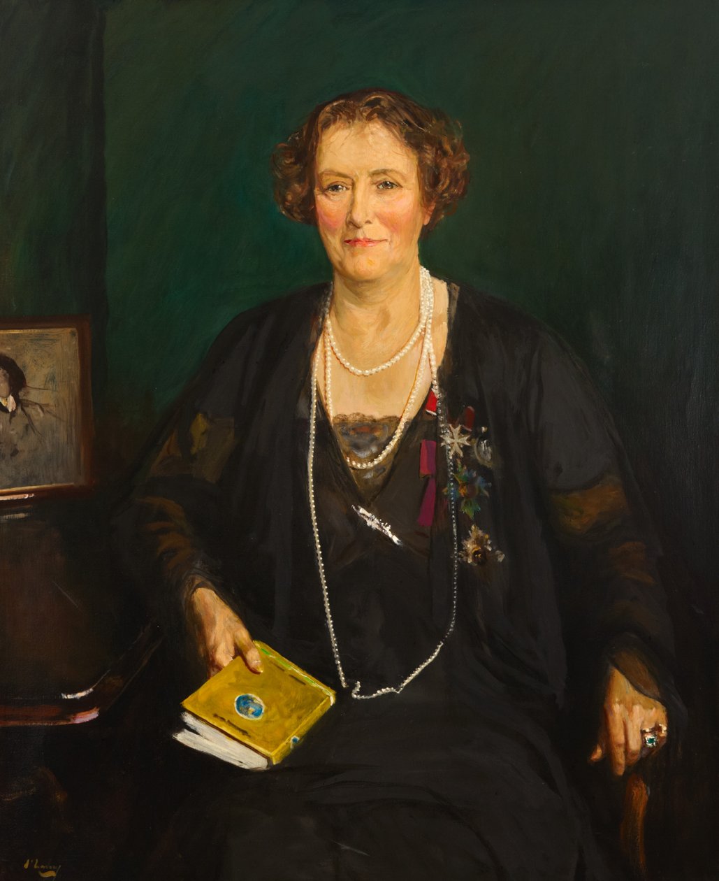 Lady Simon, 1935 door John Lavery