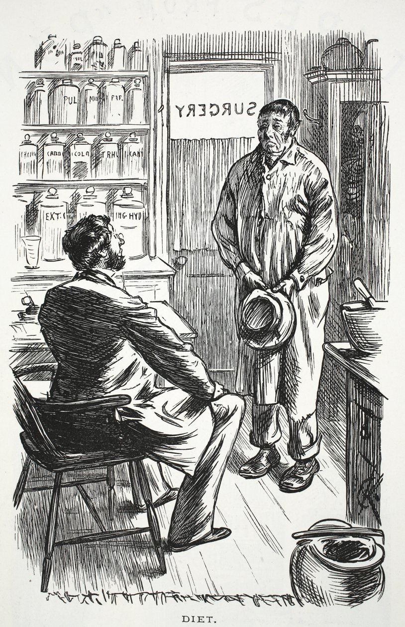 Dieet door John Leech