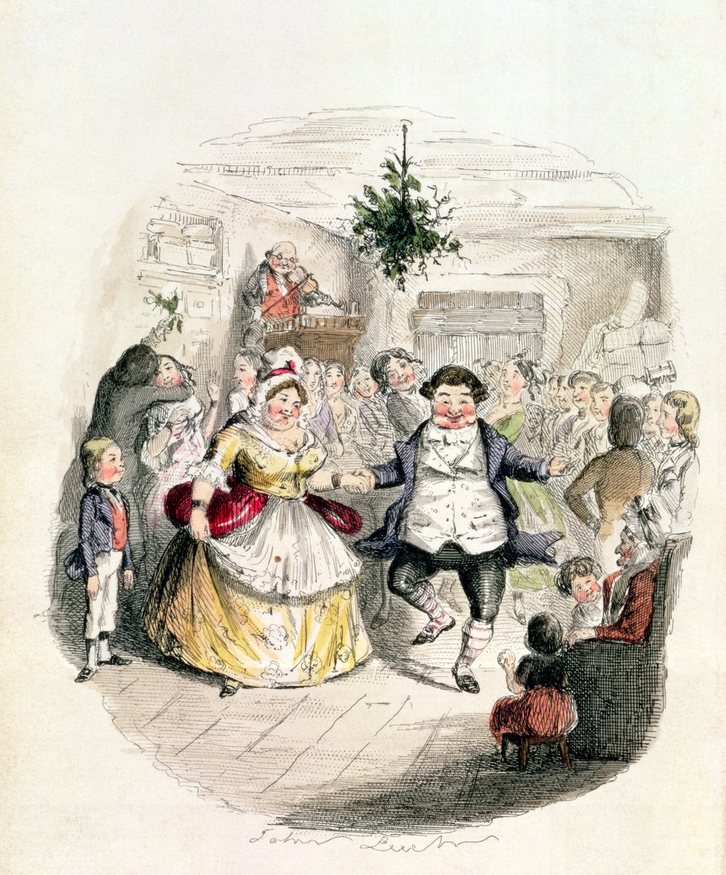 Het bal van Mr. Fezziwig, uit 