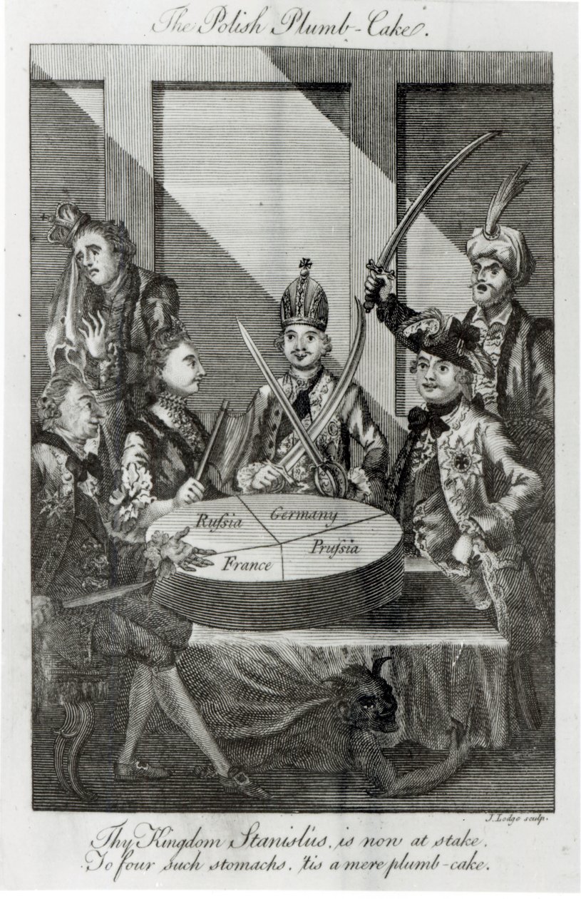 De Poolse pruimentaart, c.1772 door John Lodge