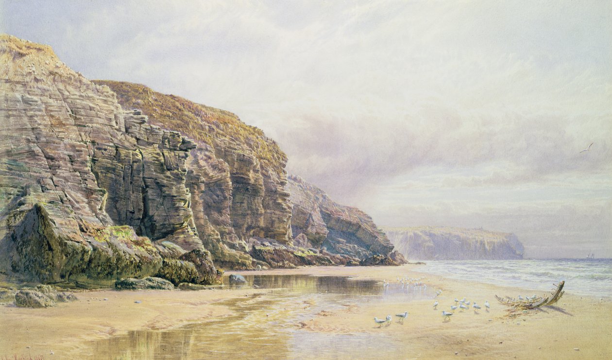 De kust van Cornwall door John Mogford