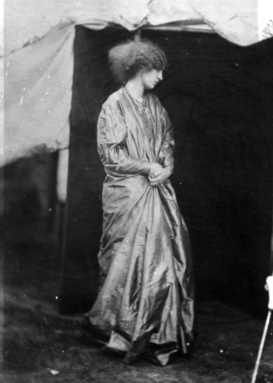 Jane Morris, geposeerd door Dante Gabriel Rossetti, 1865 door John R. Parsons