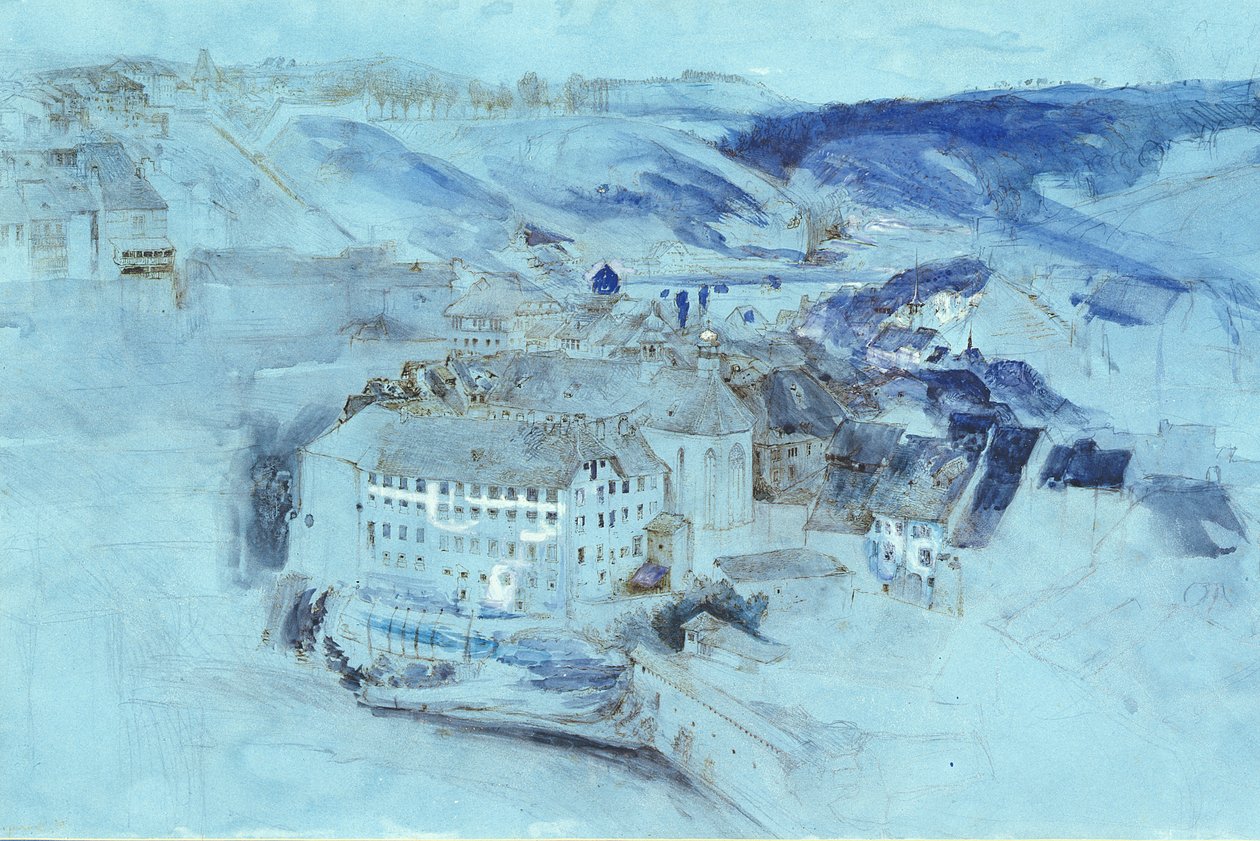 Fribourg door John Ruskin