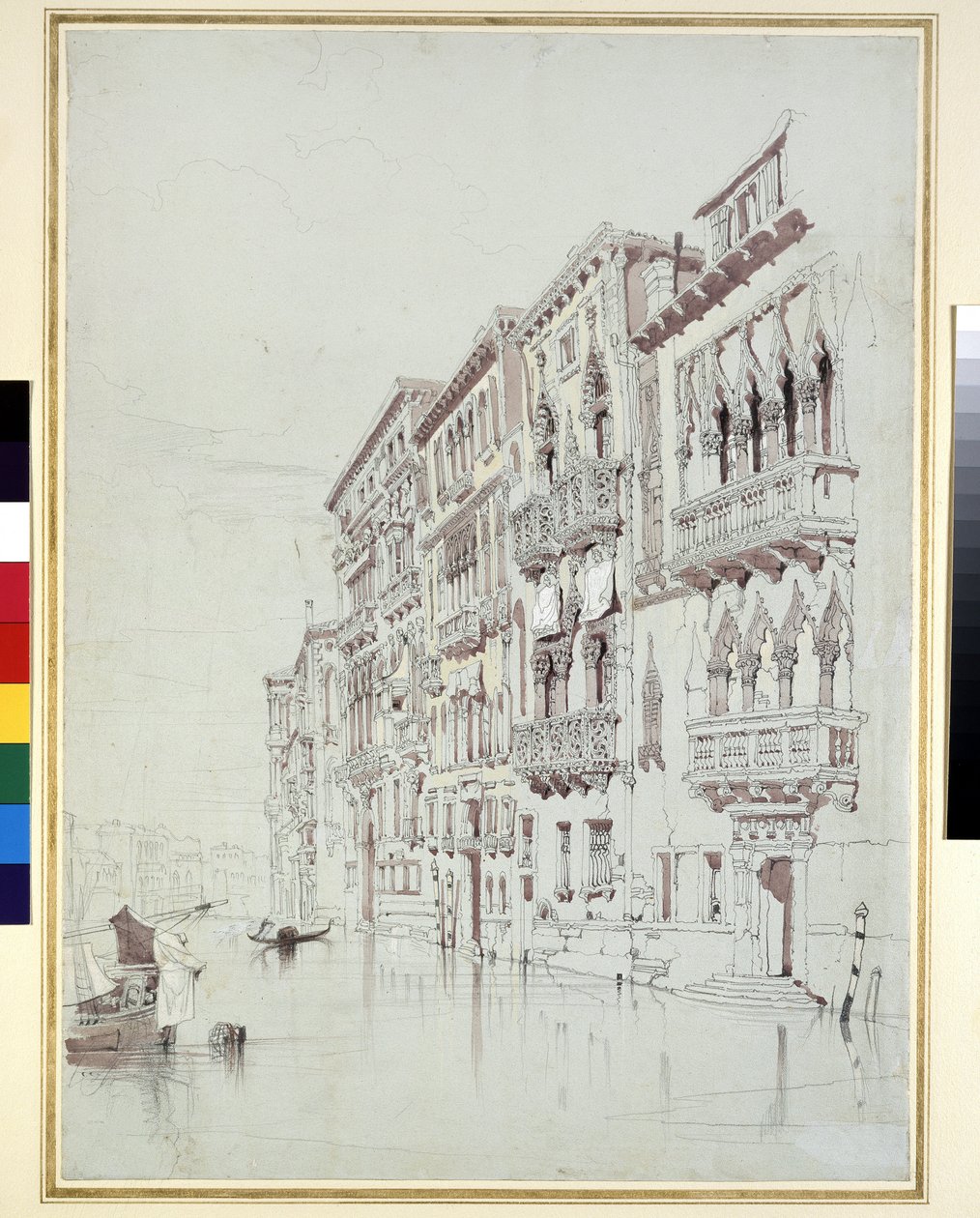 Het Palazzo Contarini-Fasan, Venetië, 6 - 16 mei 1841 door John Ruskin