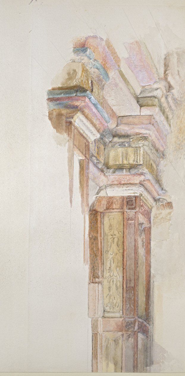 Het Palazzo Gambacorti, Pisa, 27 - 30 april 1872 door John Ruskin