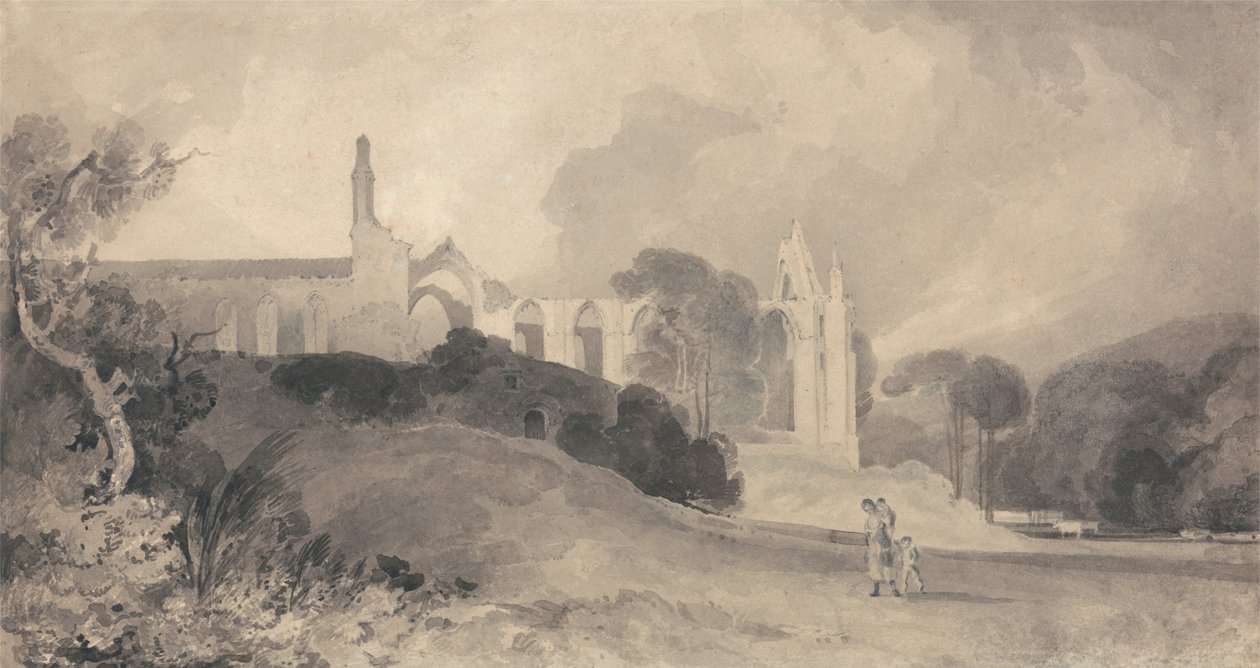 Bolton Priory, Yorkshire door John Sell Cotman