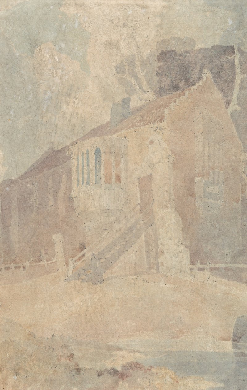 Castle Acre Priory door John Sell Cotman