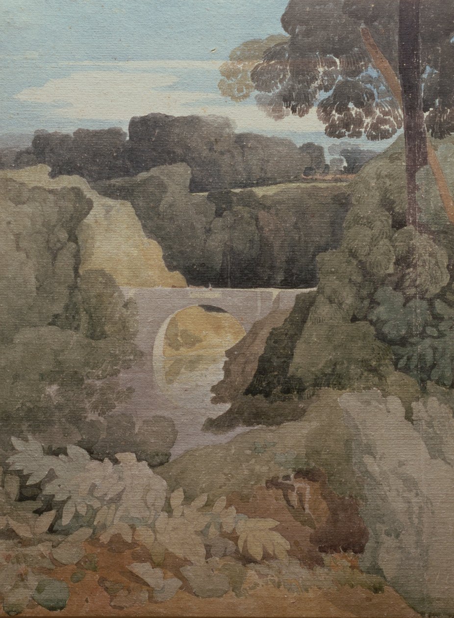 Nieuwe Brug, Durham, c.1805-06 door John Sell Cotman