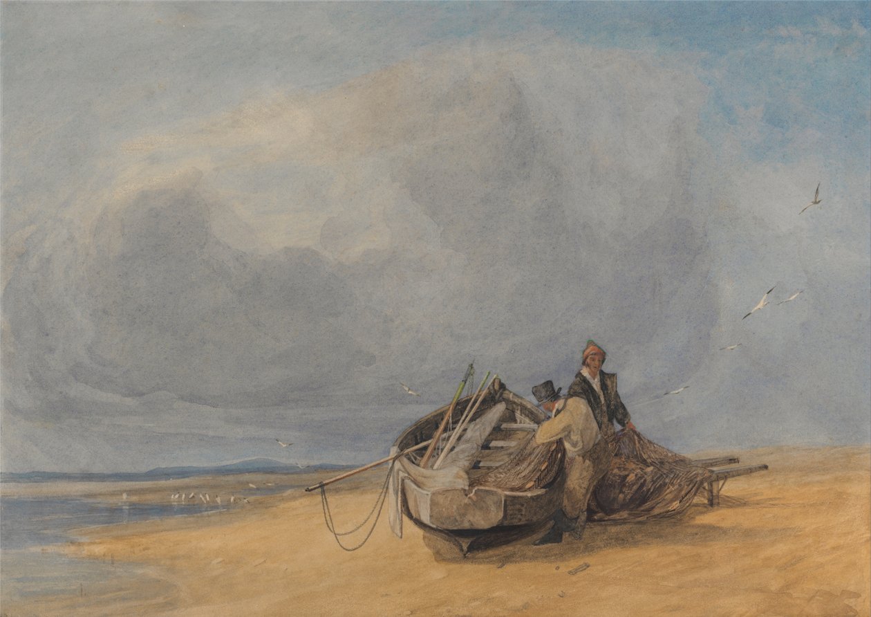 Yarmouth Sands, Norfolk door John Sell Cotman