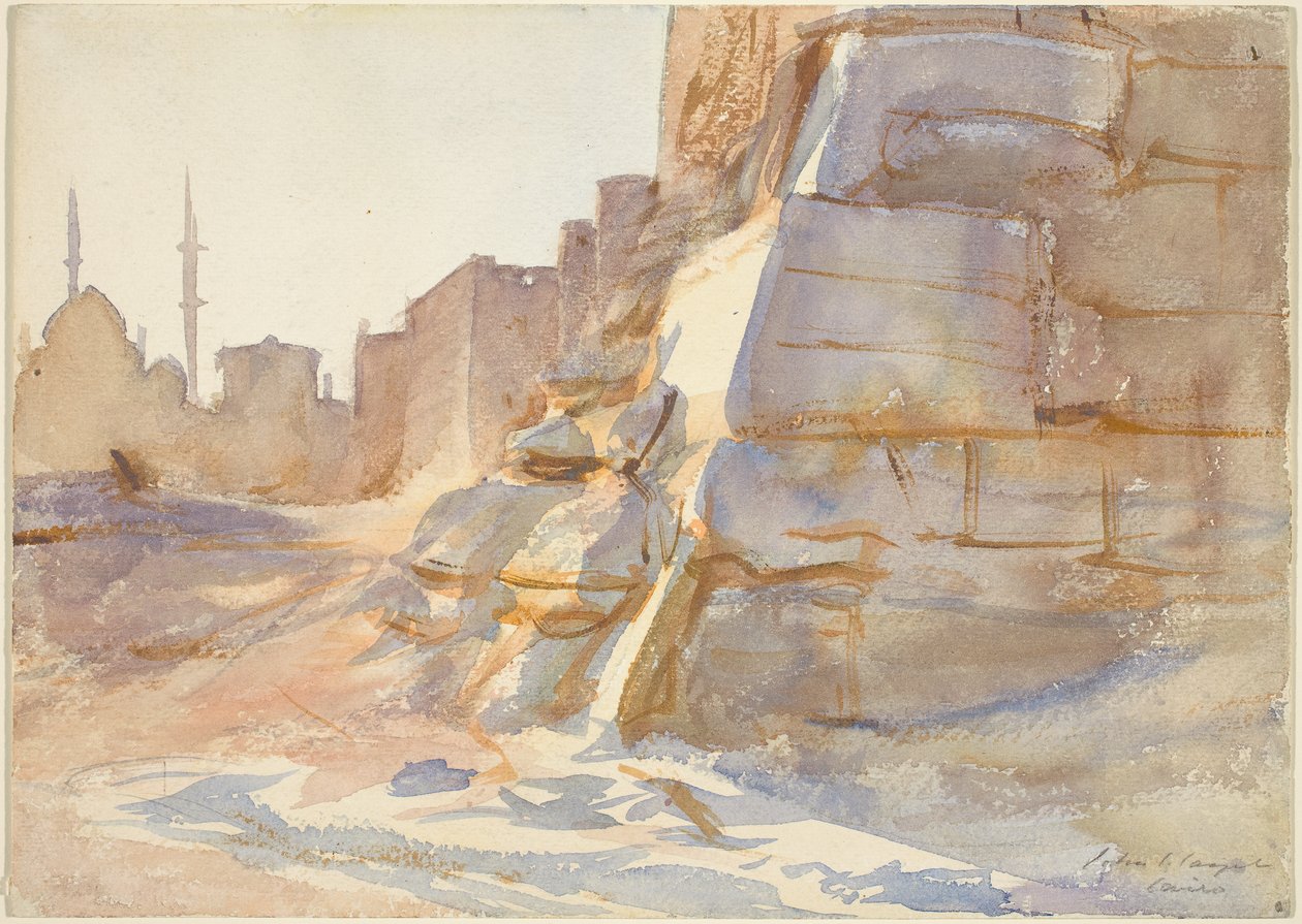 Caïro, c.1891 door John Singer Sargent
