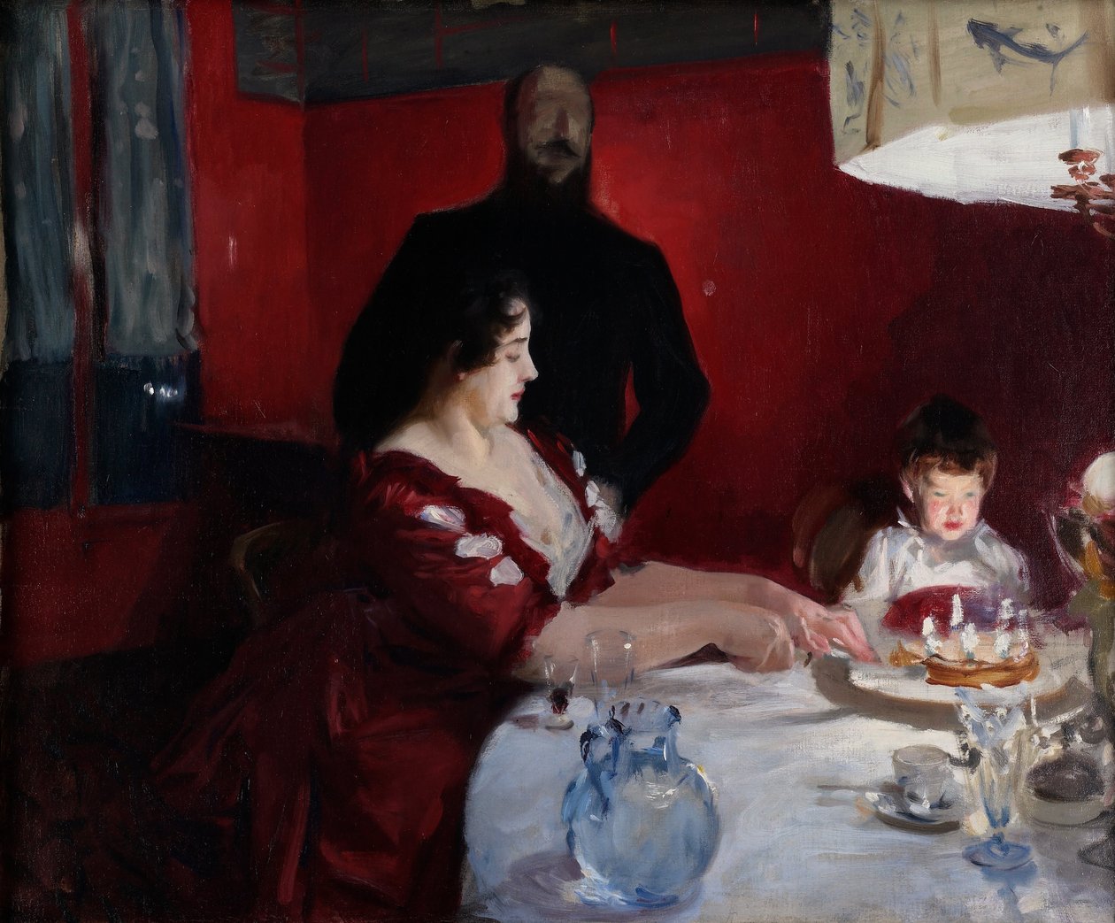 Het Verjaardagsfeest door John Singer Sargent