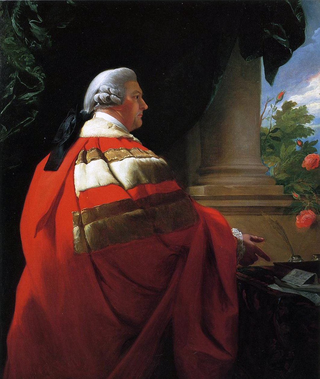 John, 2e burggraaf Dudley en Ward door John Singleton Copley