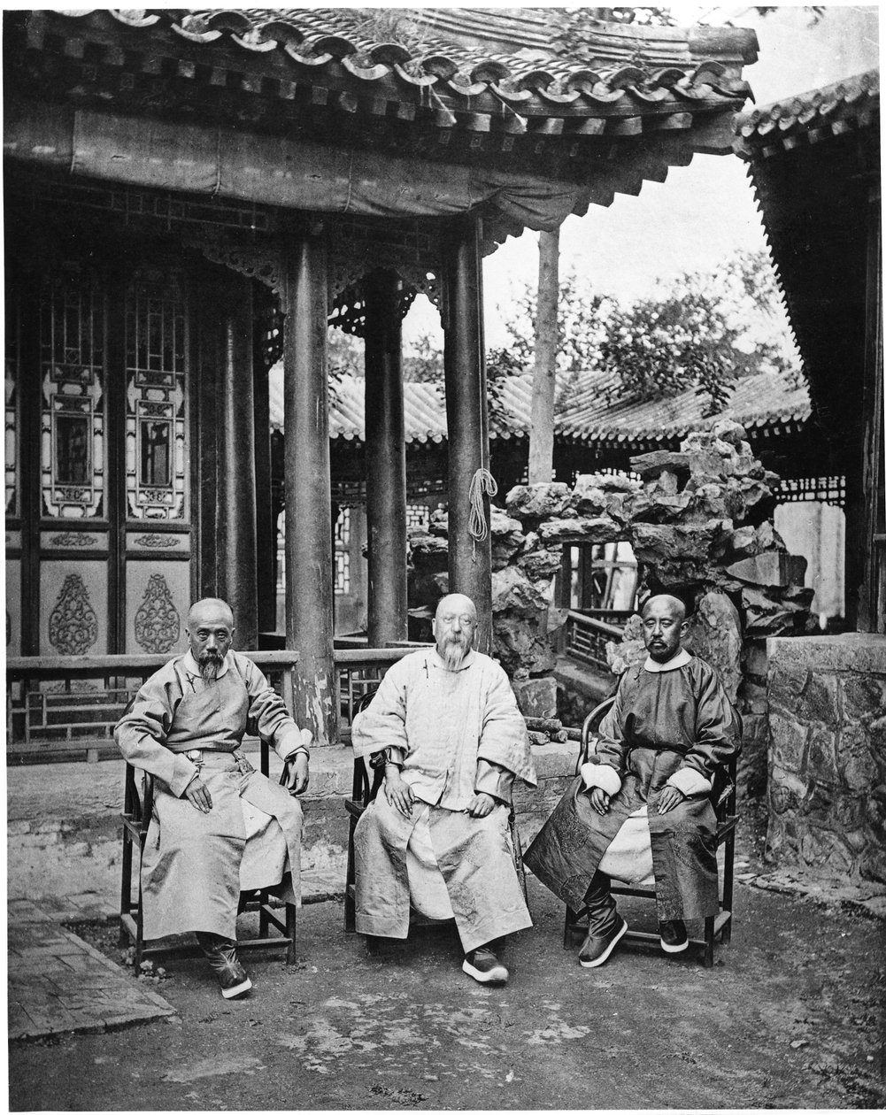 Chinese ministers van Staat, ca. 1872 door John Thomson