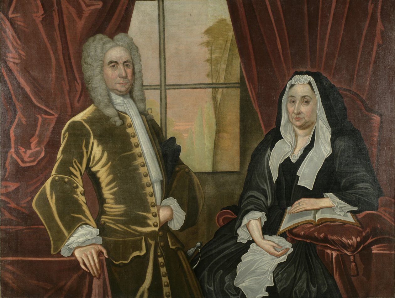 Kapitein en mevrouw Johannes Schuyler door John Watson