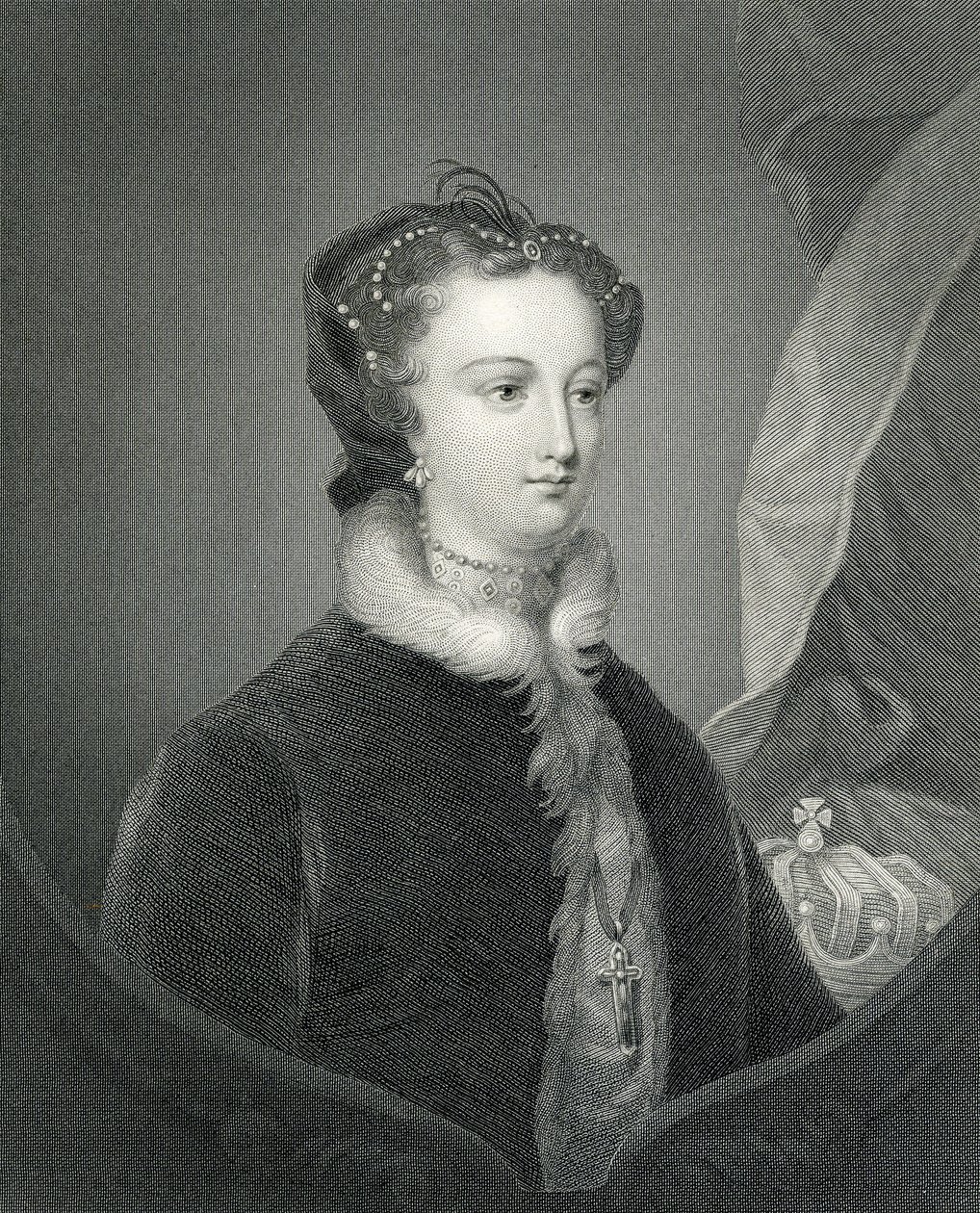 Mary Queen of Scots, 19e eeuw door John Watson Gordon