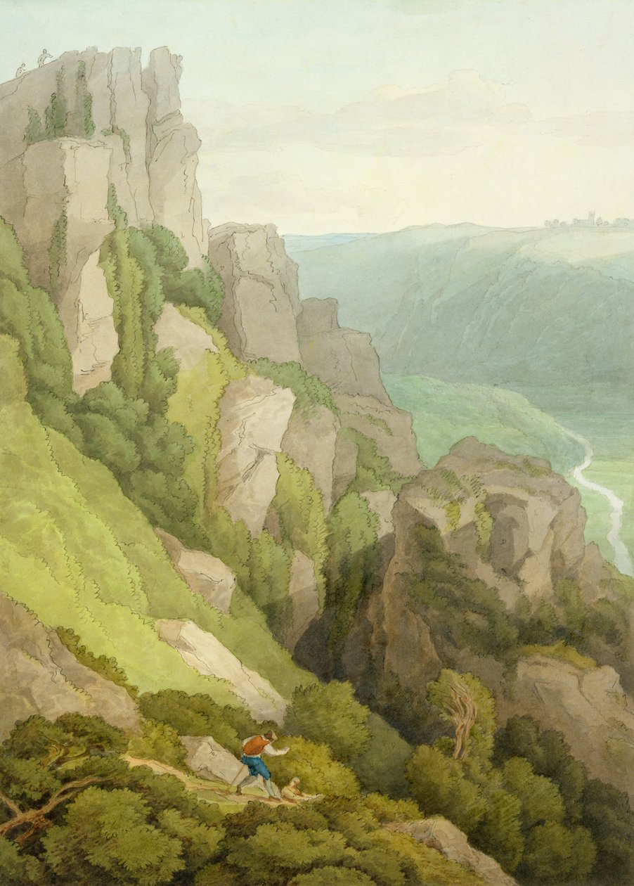 Morwell Rocks door John White Abbott