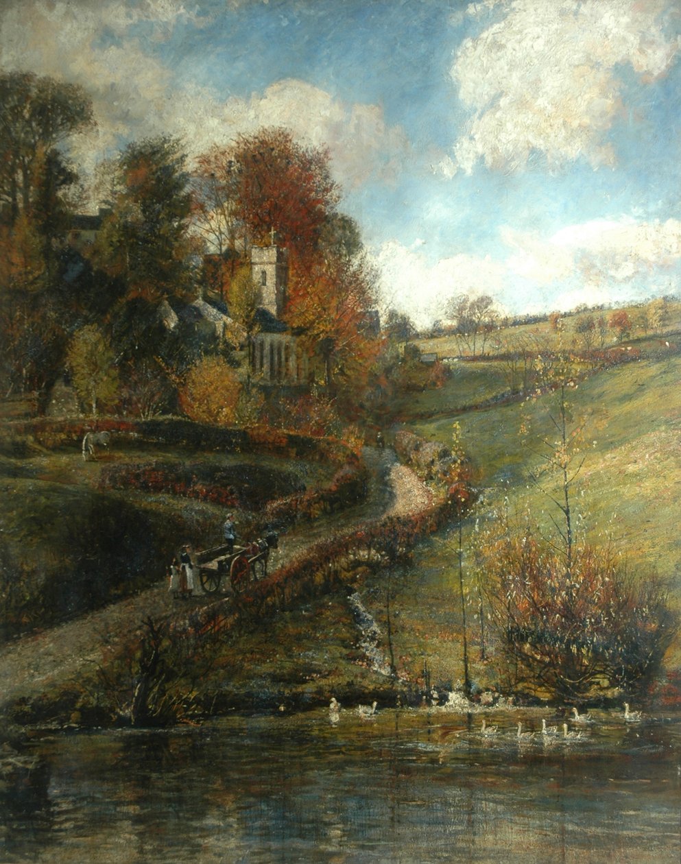 Lindale Kerk door John William Buxton Knight