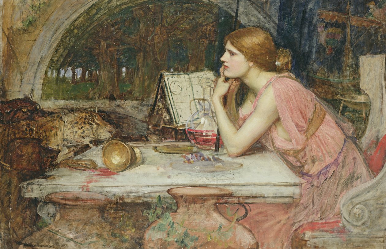 Circe (De Tovenares) 1911 door John William Waterhouse