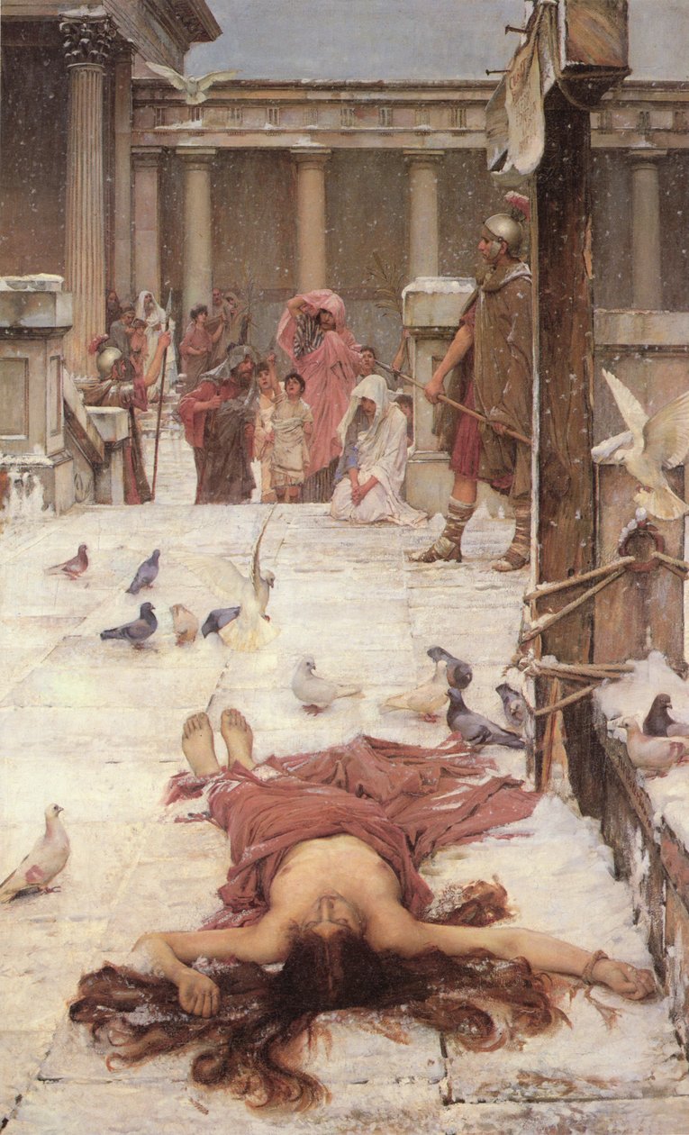 Sint Eulalia door John William Waterhouse
