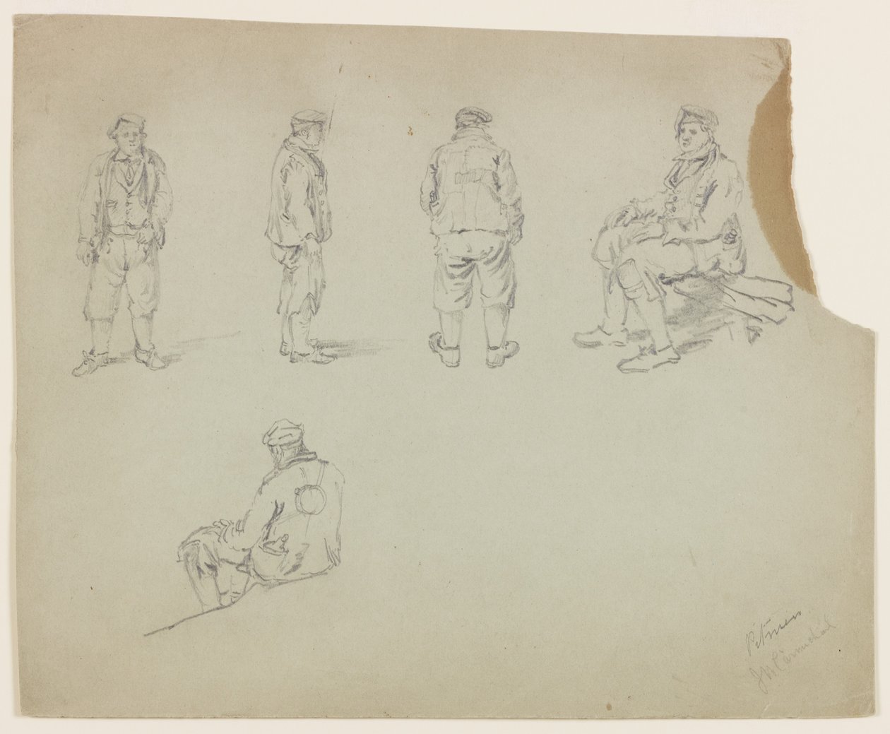 Mijnwerkers door John Wilson Carmichael