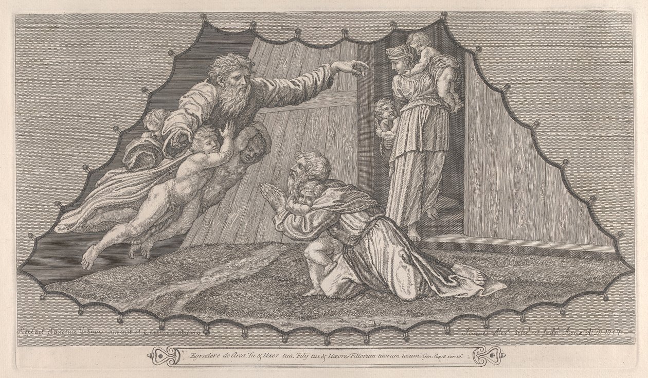 De Zegen van Abraham door John Alexander