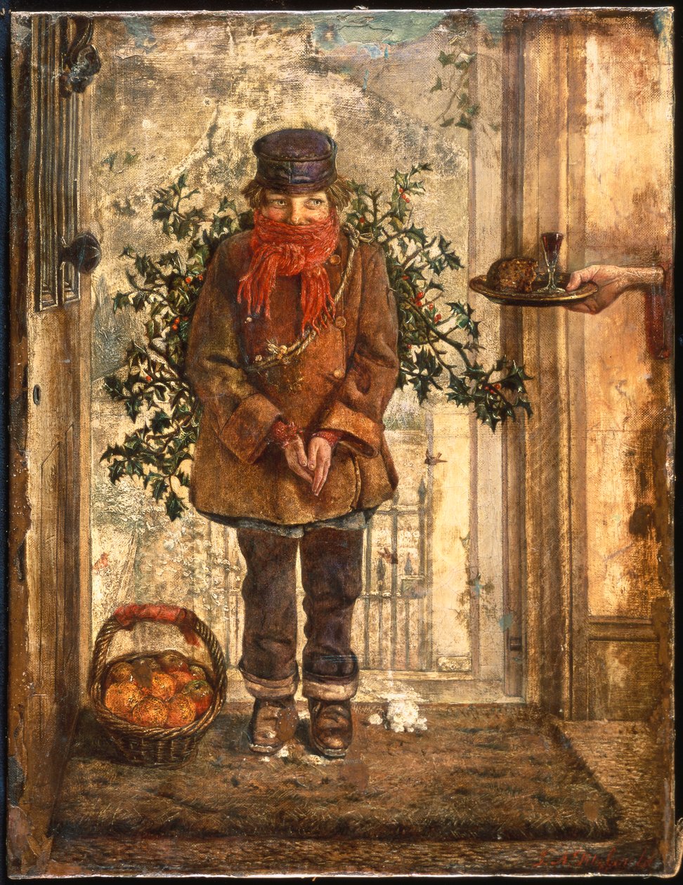Kerstmis door John Anster Fitzgerald