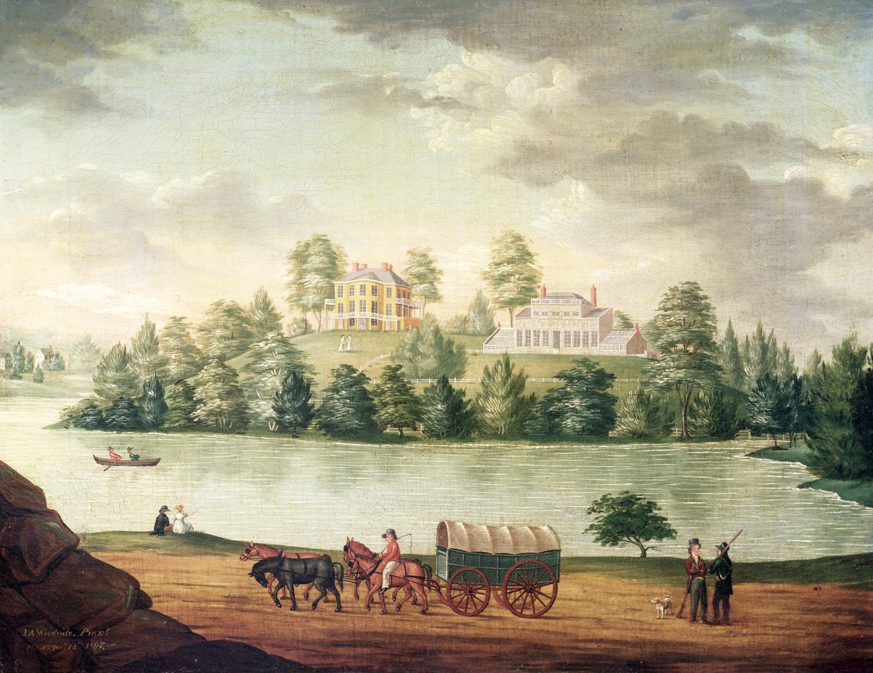 Lemon Hill, 1807 door John Archibald Woodside
