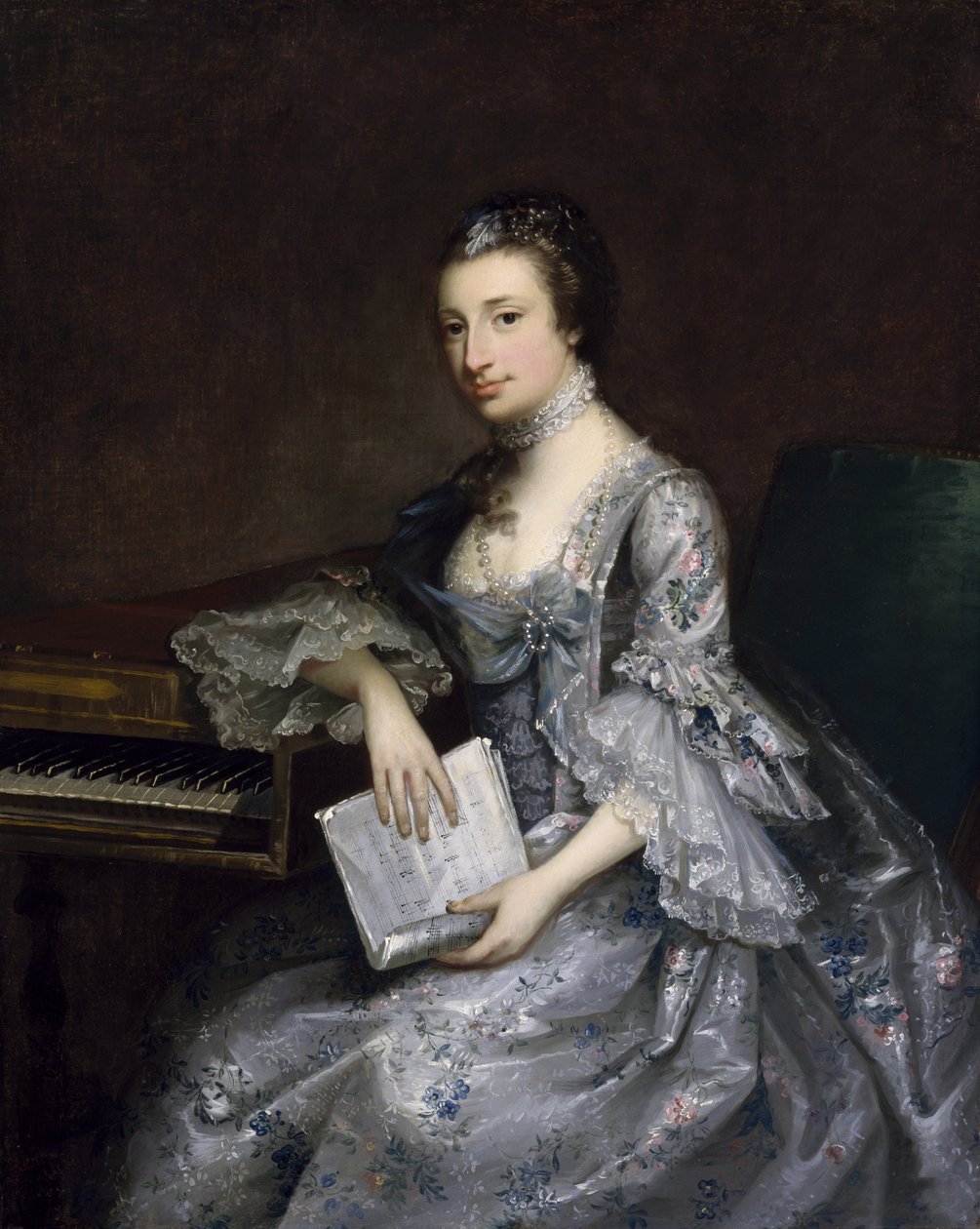 Sarah Harding, 1730-87 door John Astley