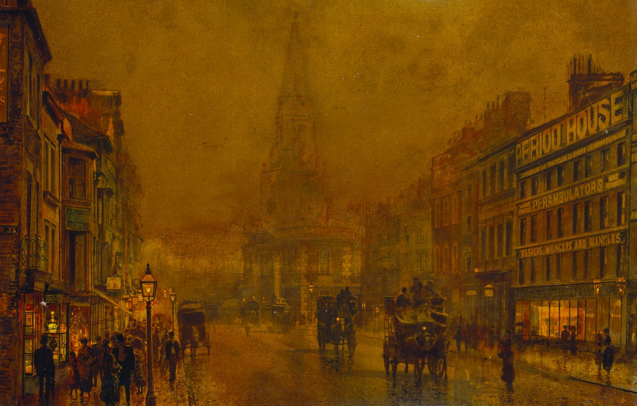 Blackman Street, Borough door John Atkinson Grimshaw