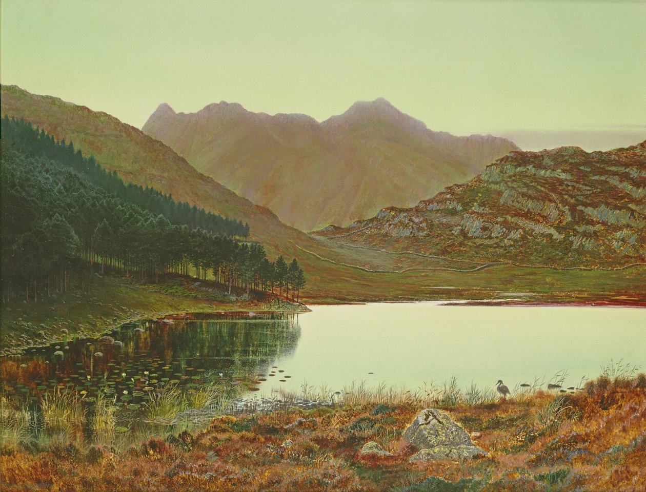 Blea Tarn door John Atkinson Grimshaw