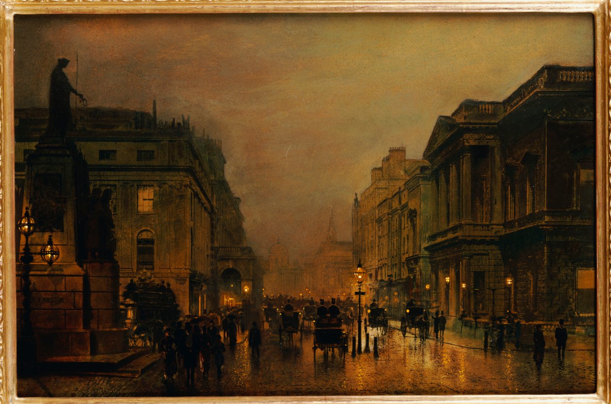 Pall Mall door John Atkinson Grimshaw