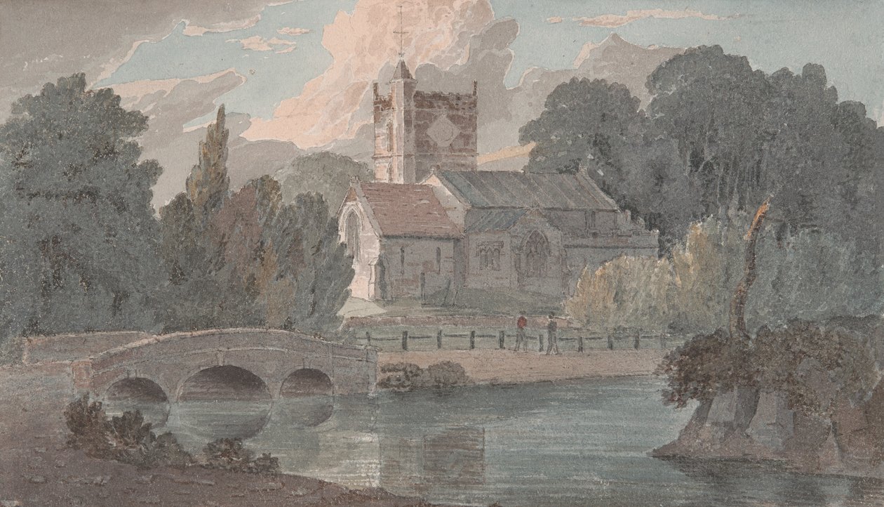 Combe nabij Sarum door John Baverstock Knight