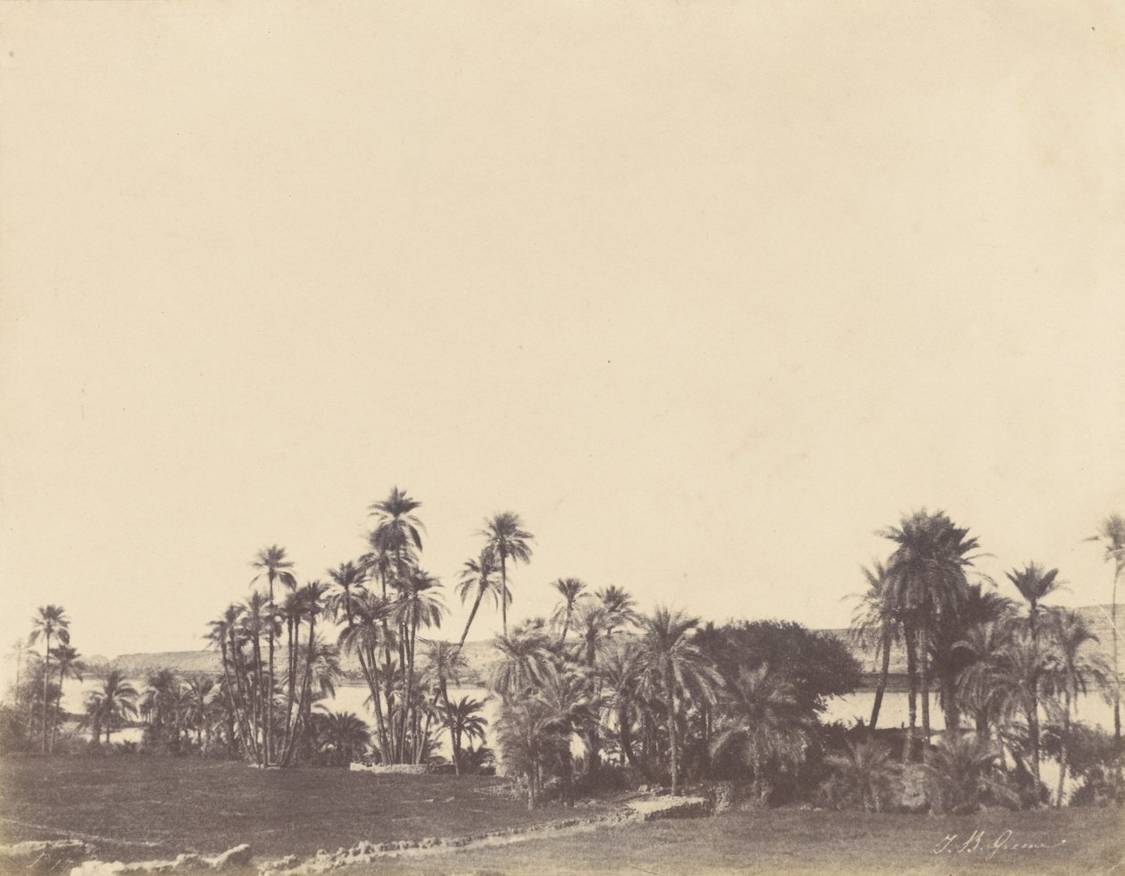 [Oevers van de Nijl, Kalabsché]. door John Beasley Greene