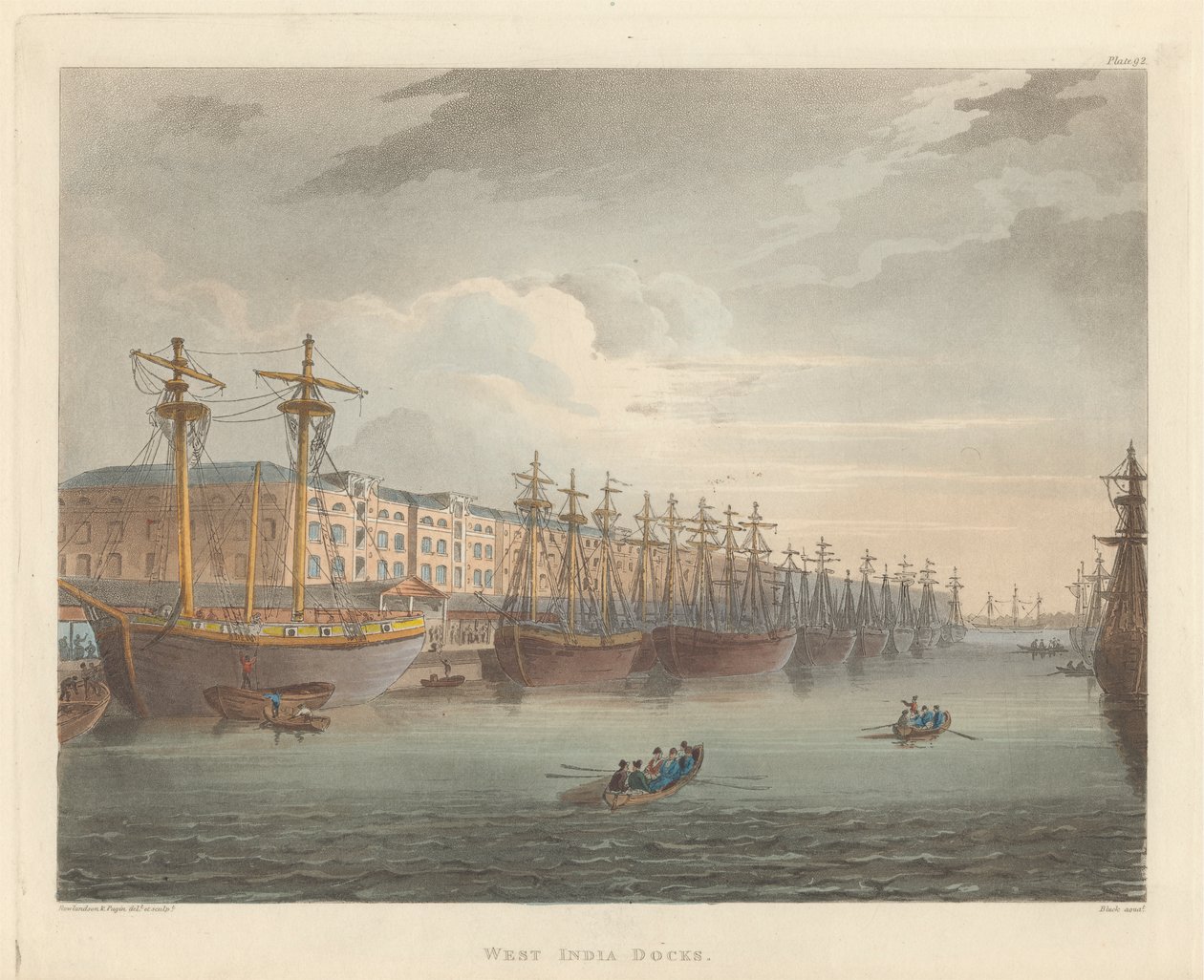 West India Docks door John Bluck