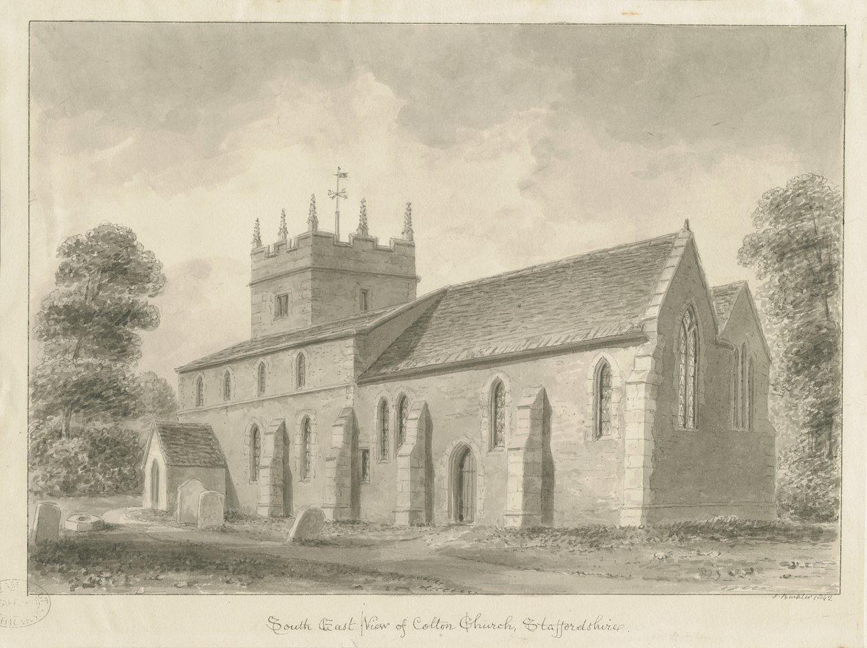 Colton Kerk door John Buckler