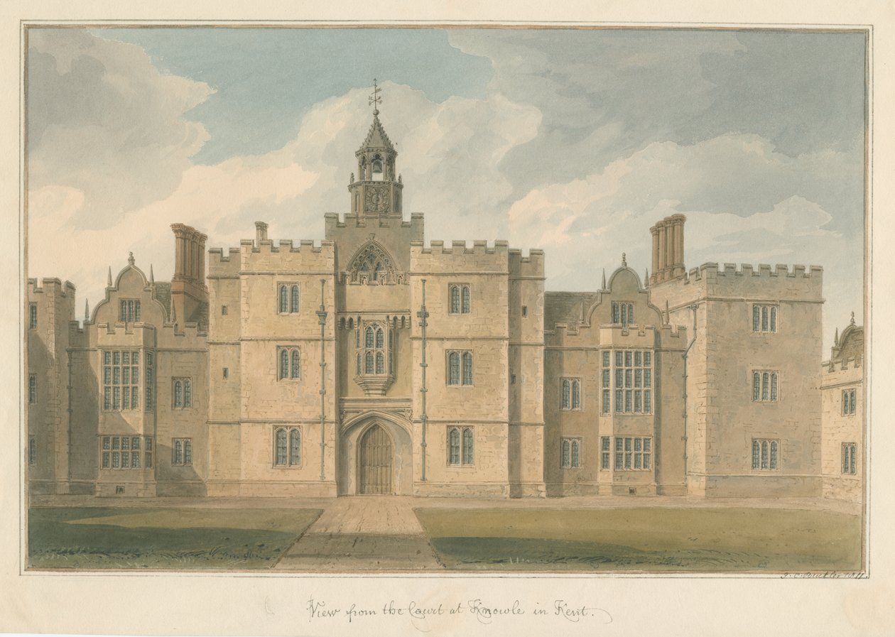Kent - Knowle door John Buckler