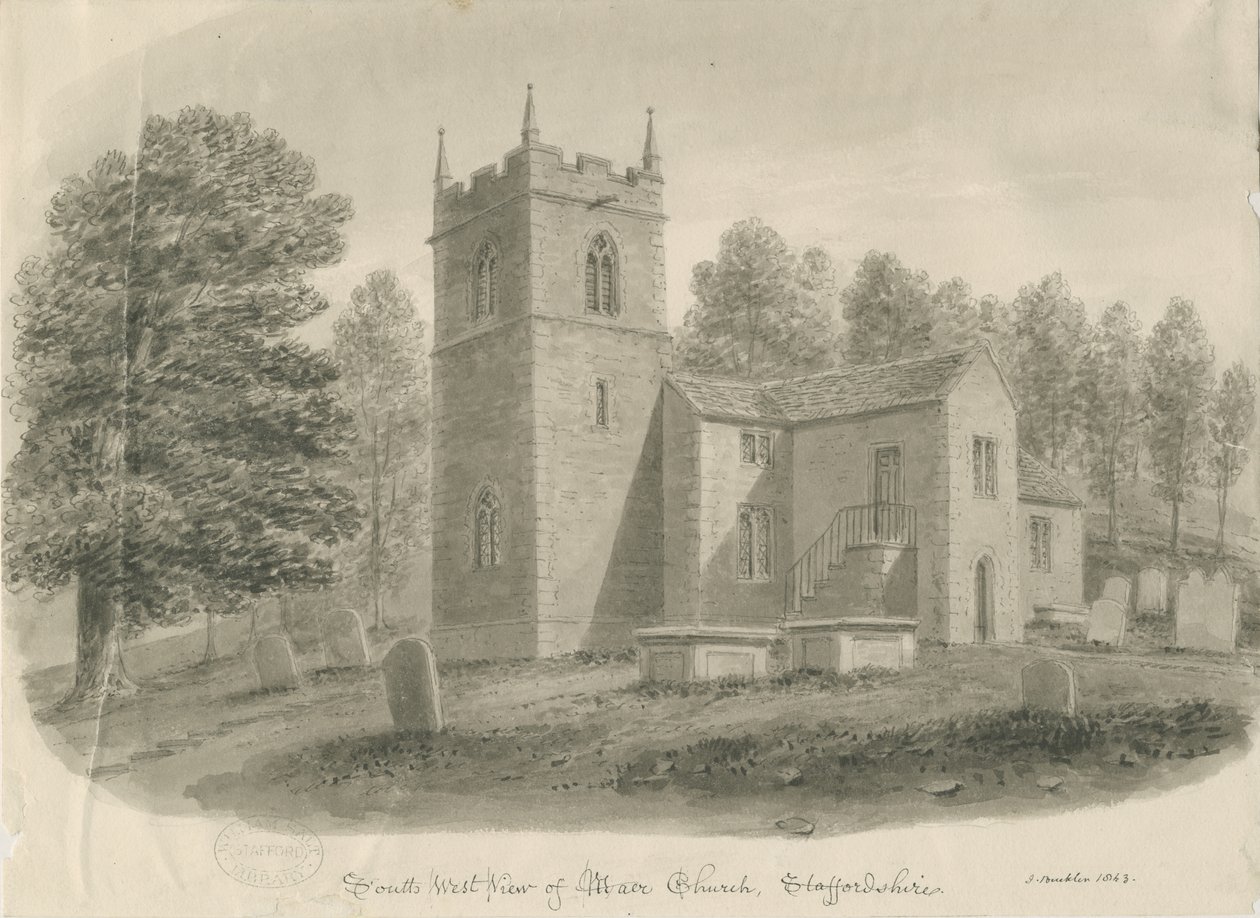 Maer Kerk door John Buckler