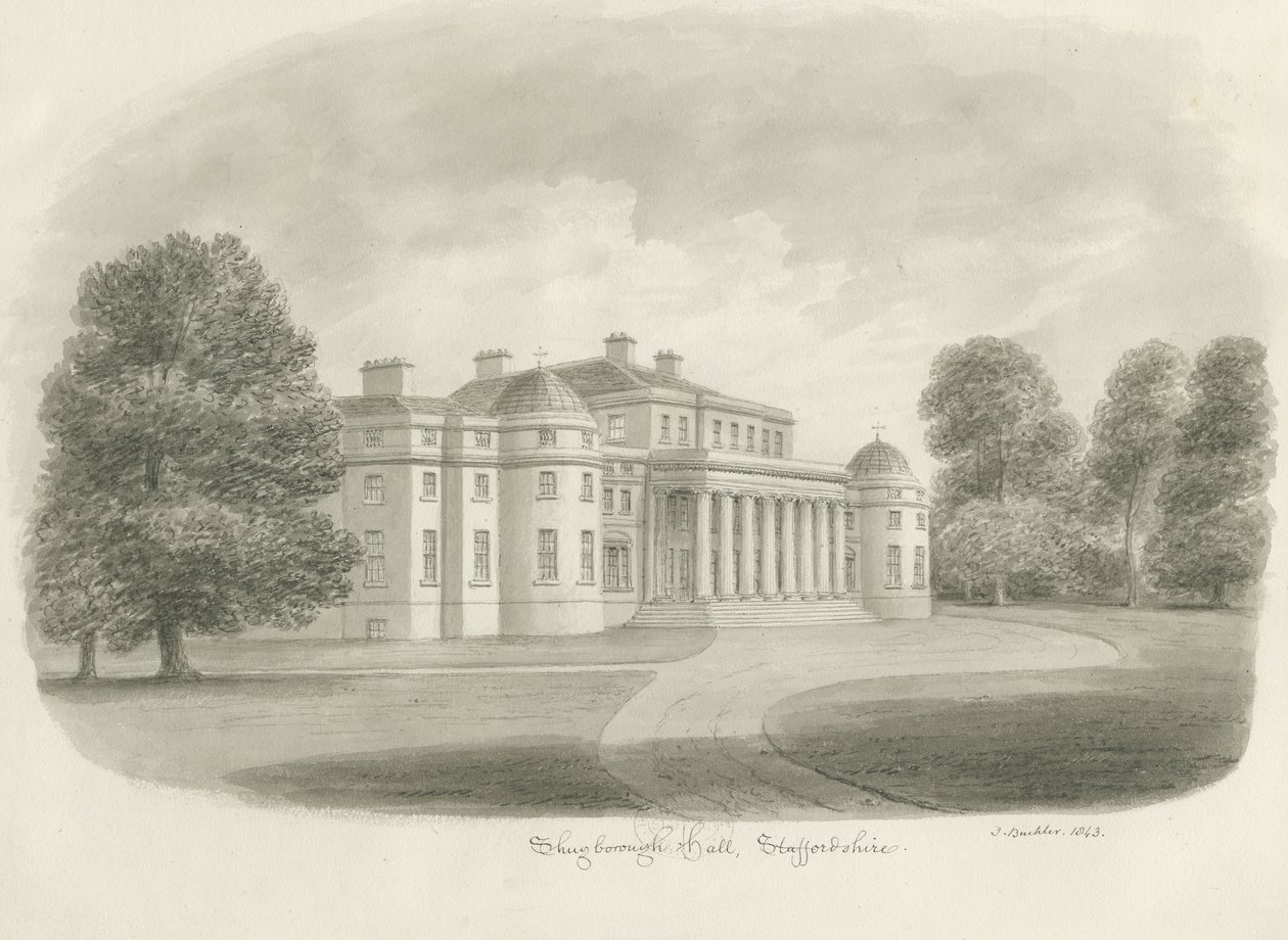 Shugborough Hall door John Buckler