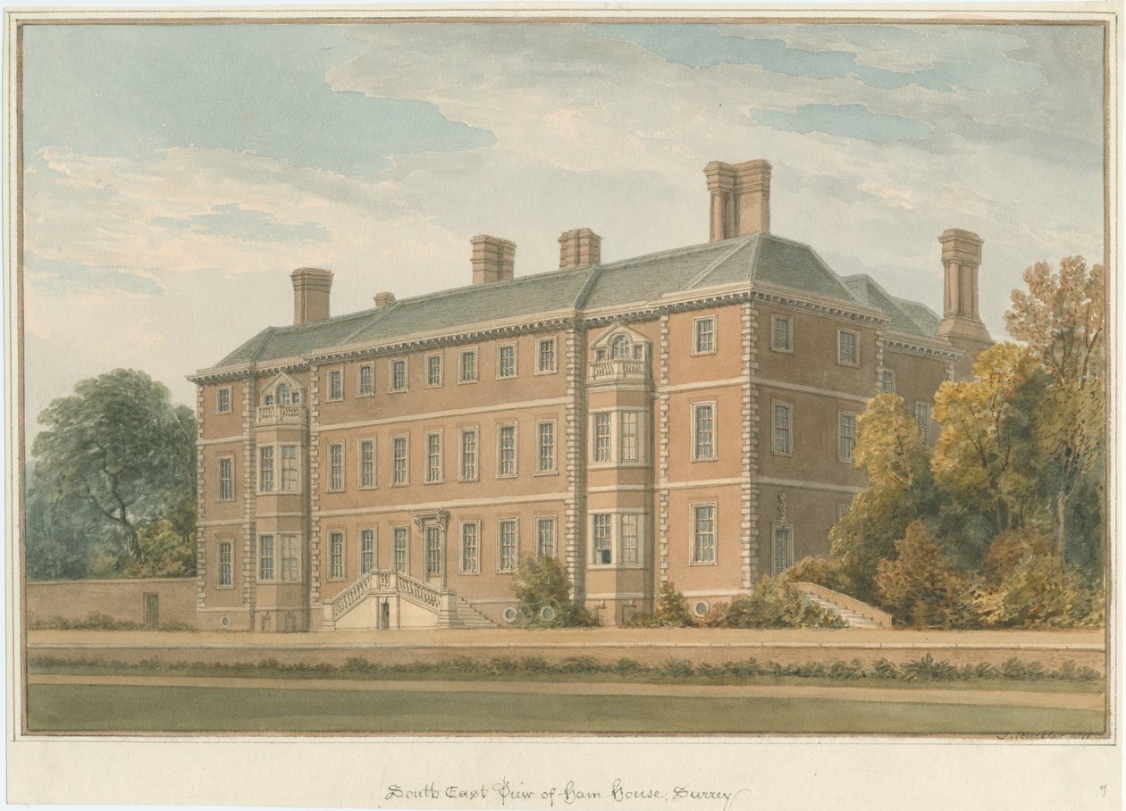 Surrey - Ham House door John Buckler