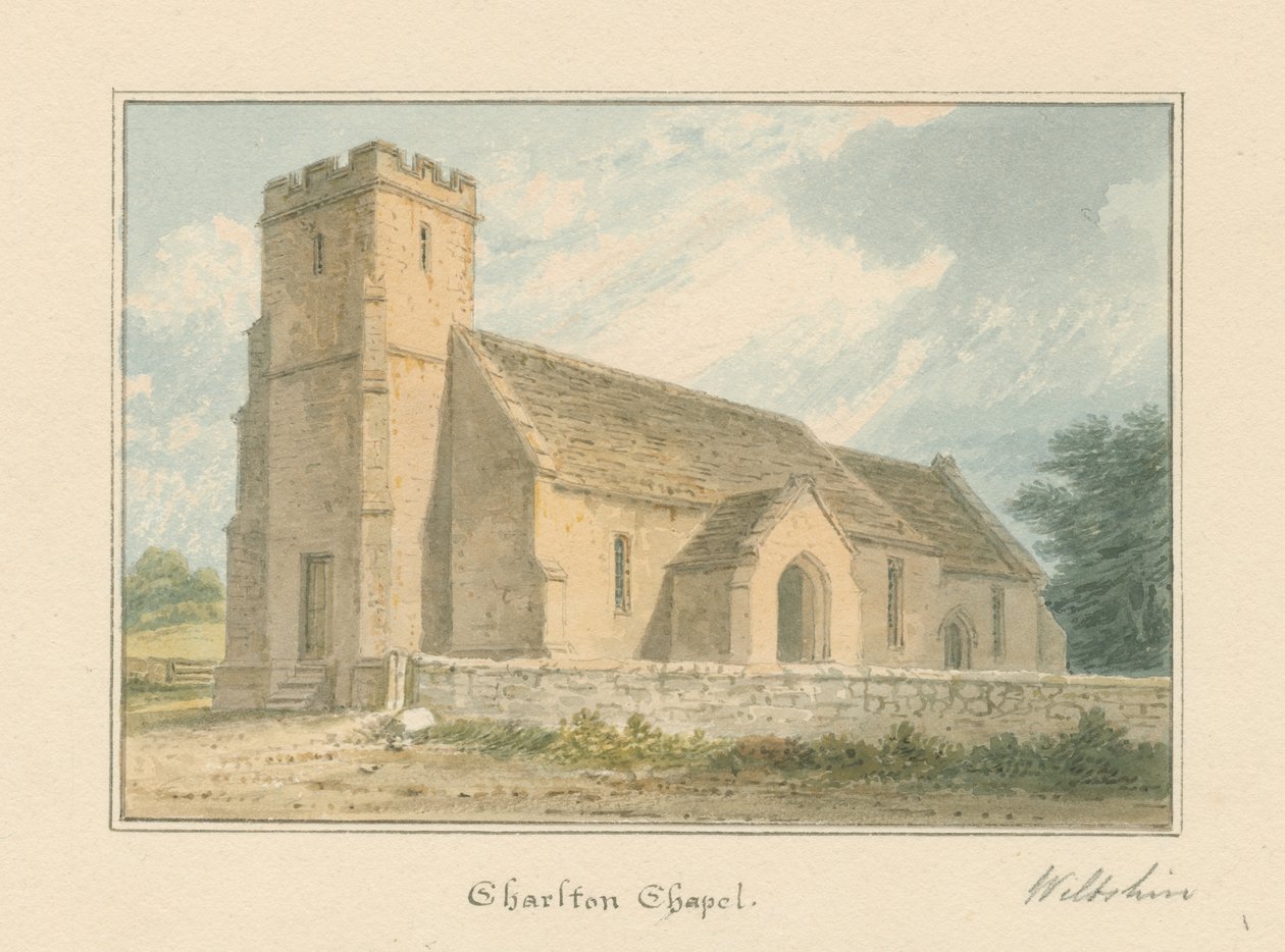 Wiltshire - Charlton Kapel, 1817 door John Buckler