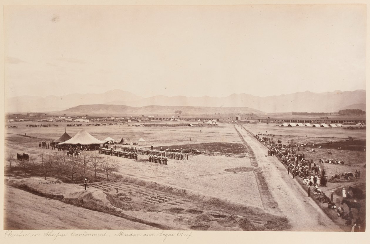 Durbar Maidan en Logar Chiefs door John Burke