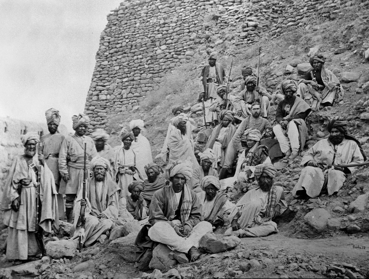 Khyber Chiefs en Khans, 1878-79 door John Burke