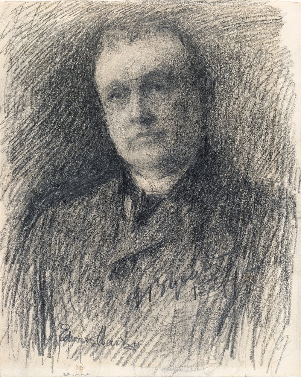 Edward Martyn (1859-1923), filantroop en toneelschrijver door John Butler Yeats