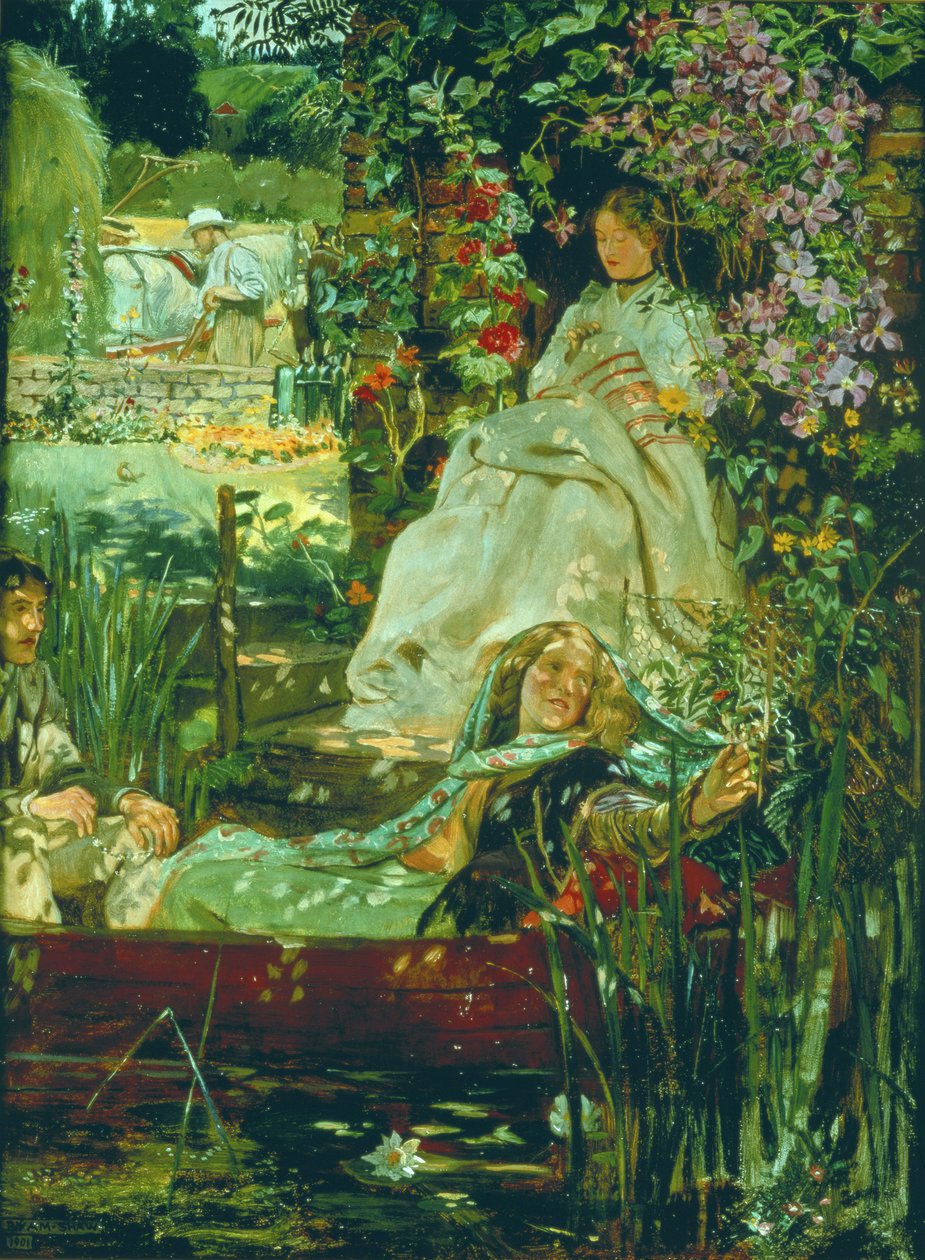 Onbekend Schilderij door John Byam Liston Shaw