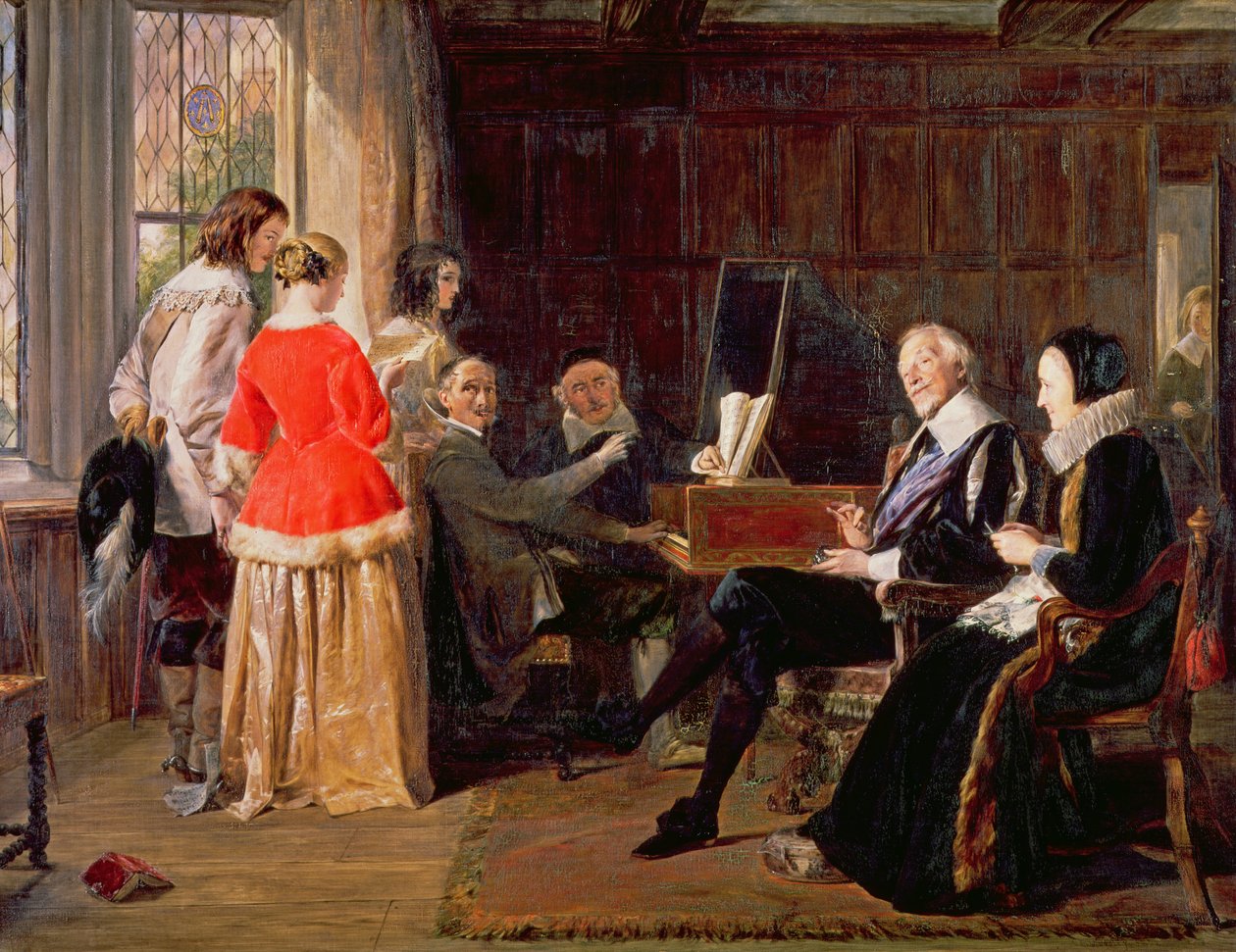 Een madrigaal door John Callcott Horsley